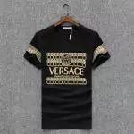 versace t-shirt pour homme cotton versace black